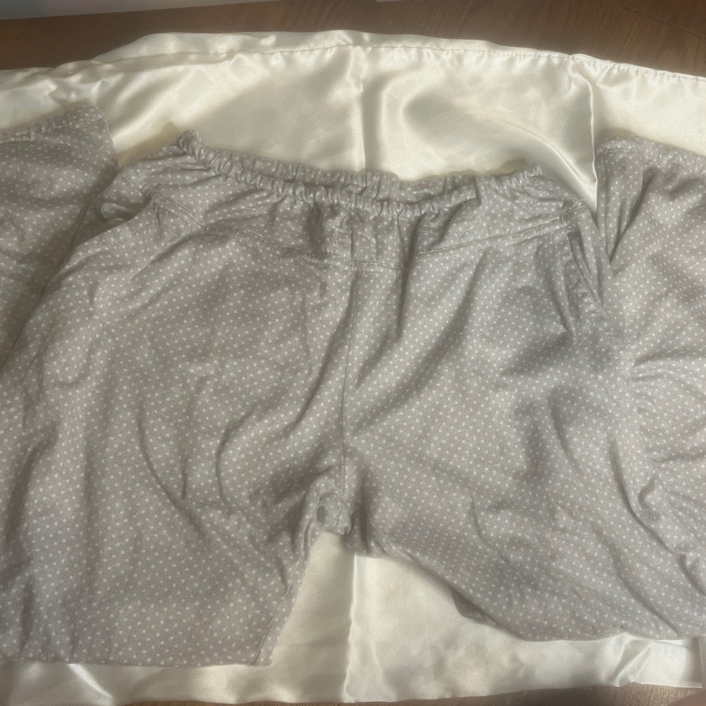 Gray Polka Dot Shorts